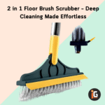 2 in 1 Floor Brush Scrubber – Deep Cleaning Made Effortless