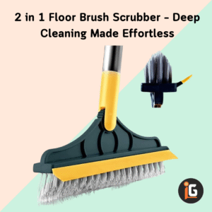 Read more about the article 2 in 1 Floor Brush Scrubber – Deep Cleaning Made Effortless