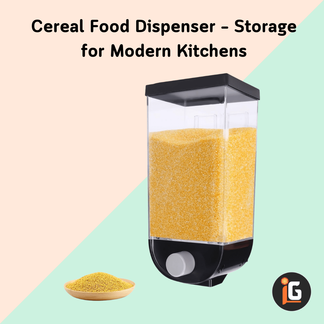 You are currently viewing Cereal Food Dispenser – Storage for Modern Kitchens