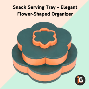Read more about the article Snack Serving Tray – Elegant Flower-Shaped Organizer