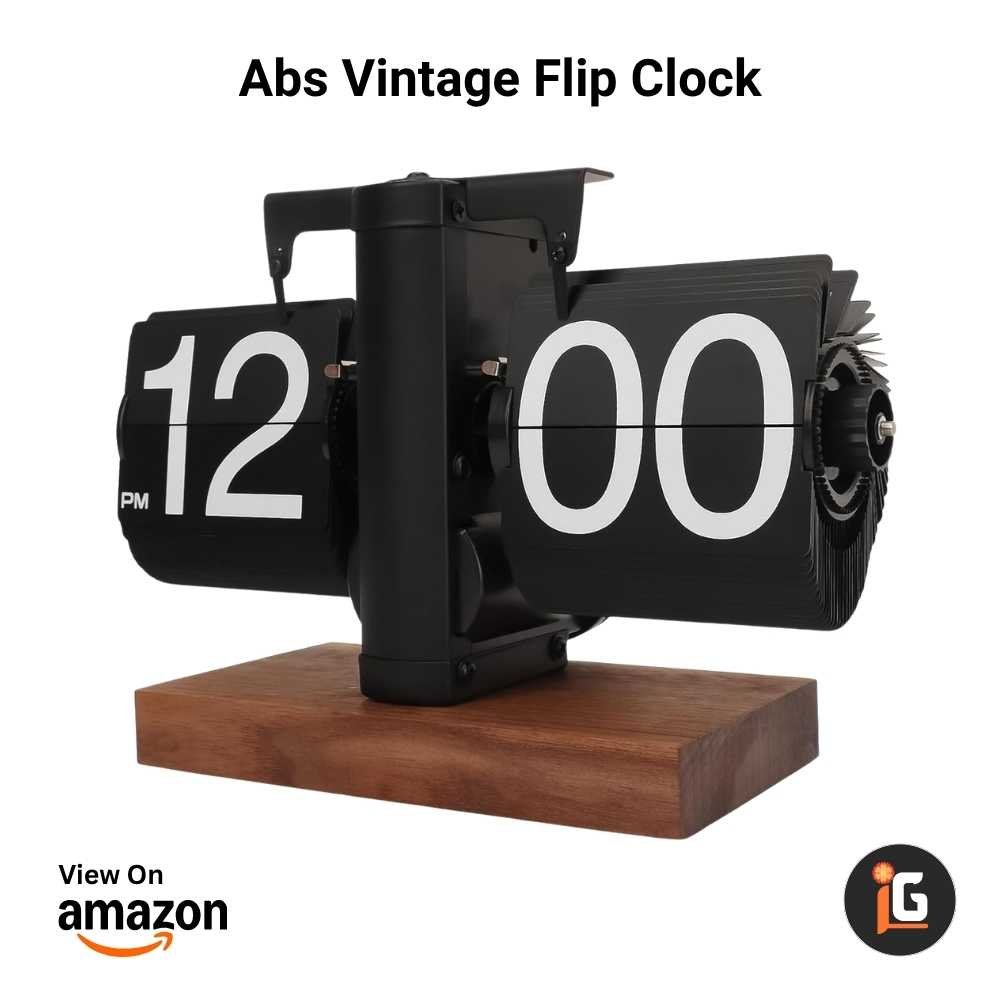 Abs Vintage Flip Clock