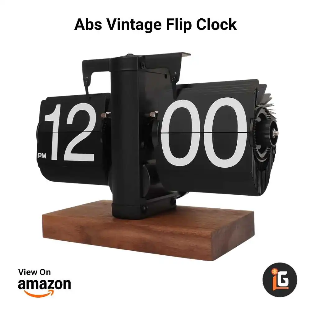 Abs Vintage Flip Clock