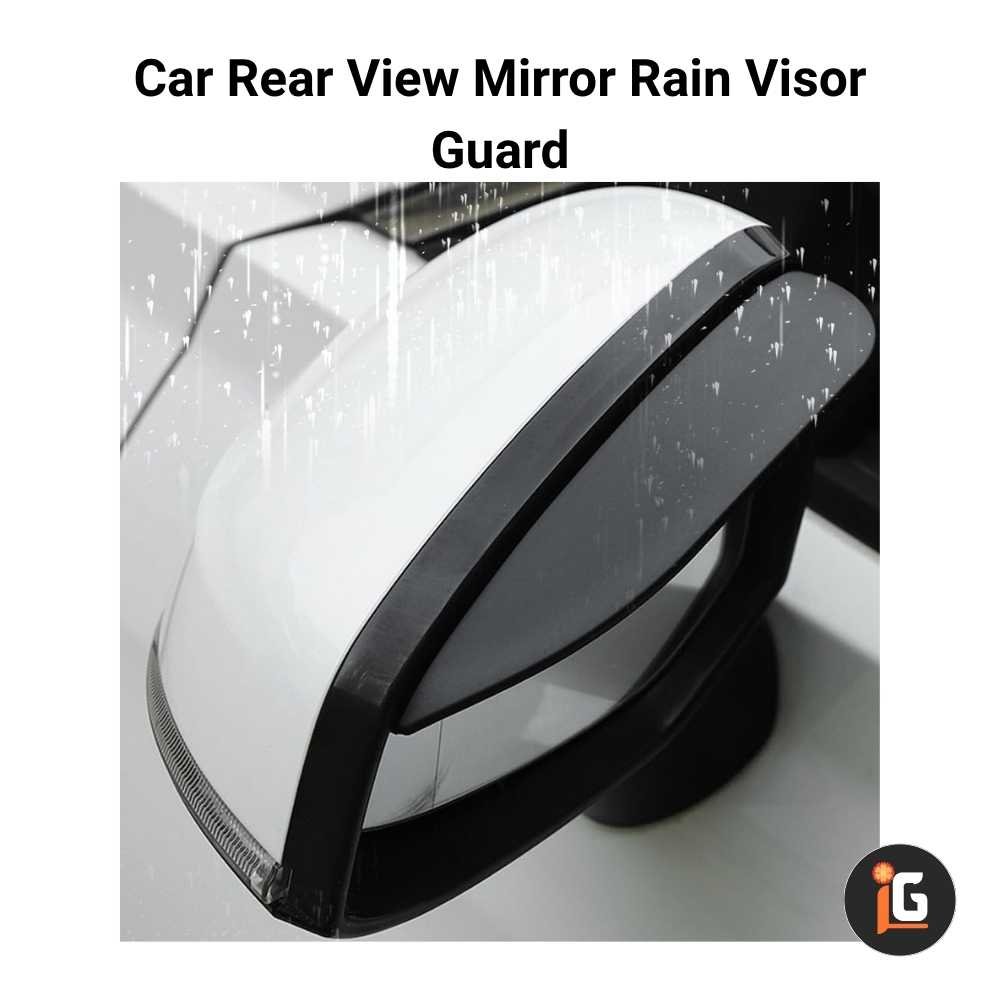 Car Rear View Mirror Rain Visor Guard