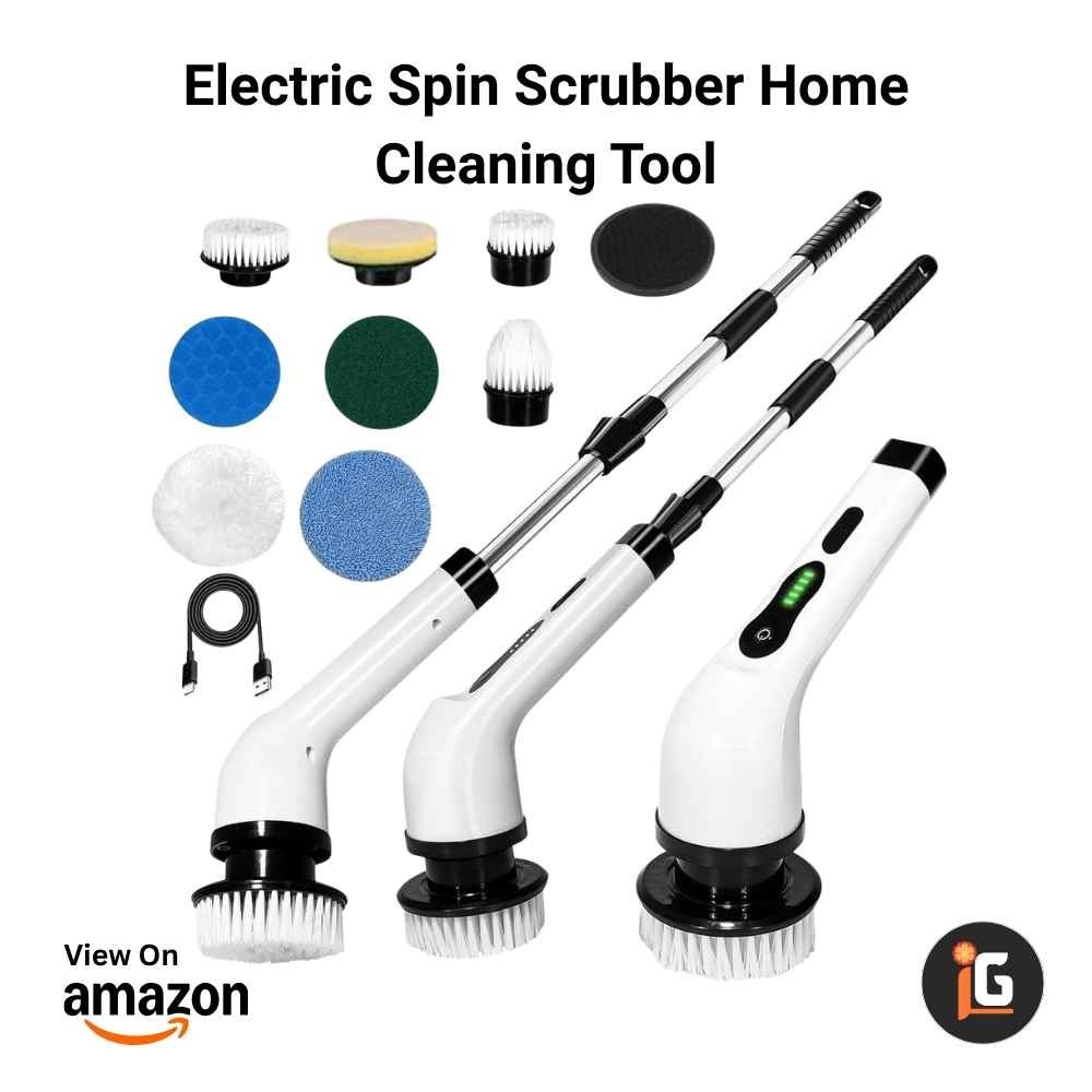 Electric Spin Scrubber Home Cleaning Tool