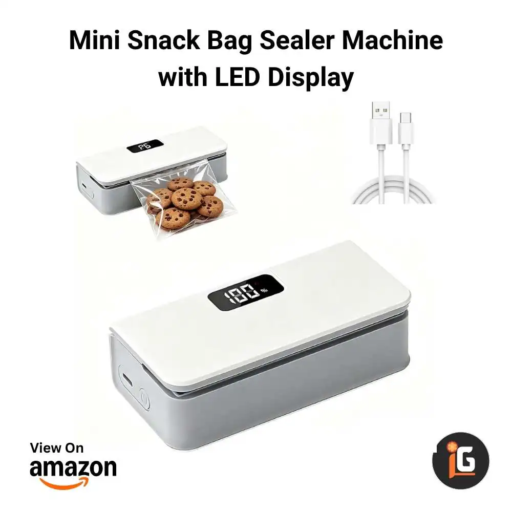 Mini Snack Bag Sealer Machine with LED Display