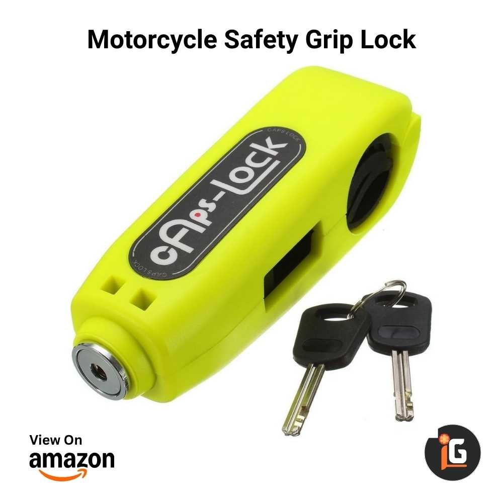 Motorcycle Safety Grip Lock