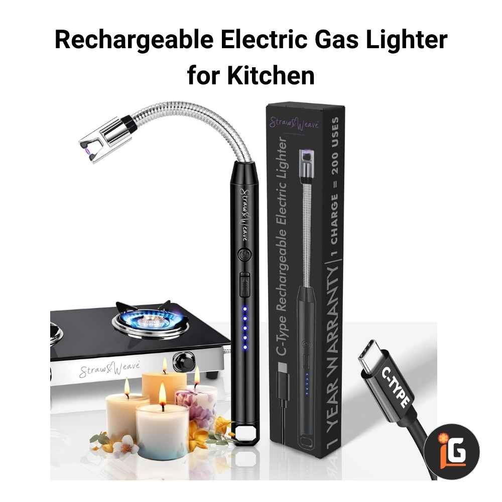 Rechargeable Electric Gas Lighter for Kitchen