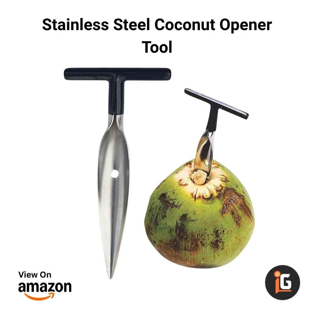 Stainless Steel Coconut Opener Tool
