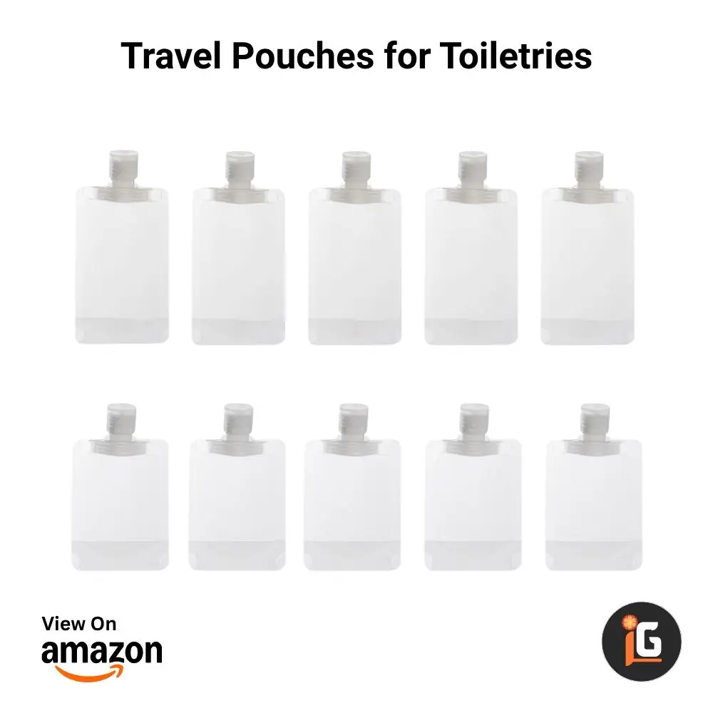 Travel Pouches for Toiletries