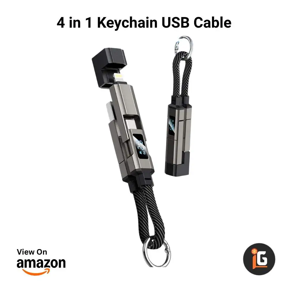 4 in 1 Keychain USB Cable