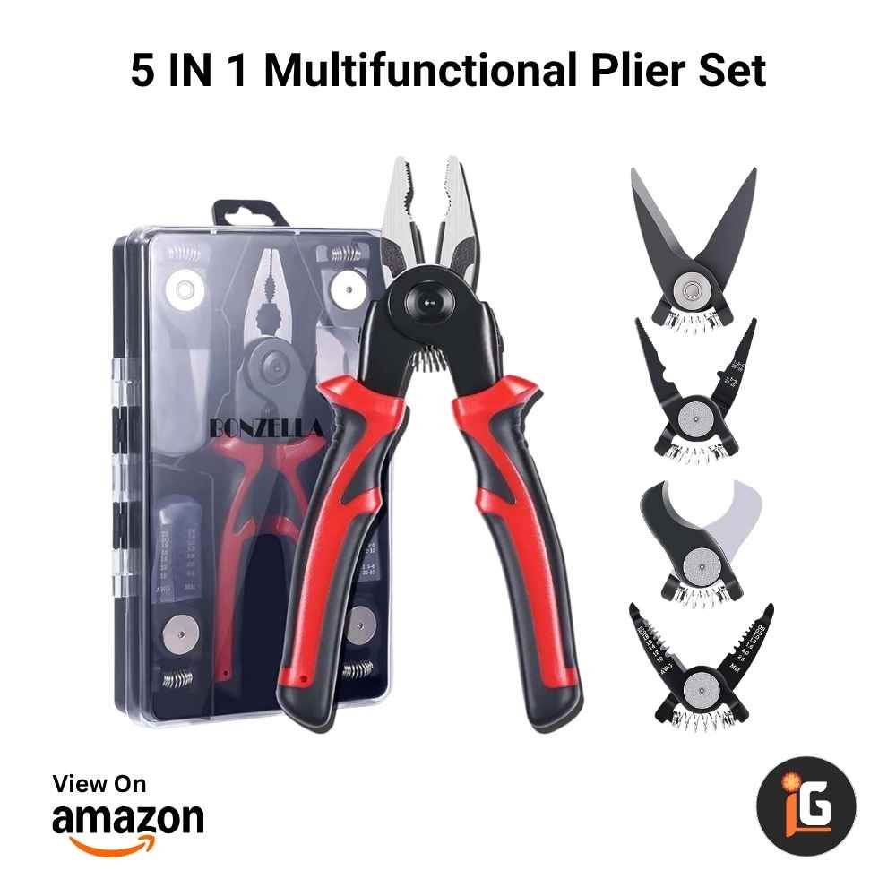 5 IN 1 Multifunctional Plier Set