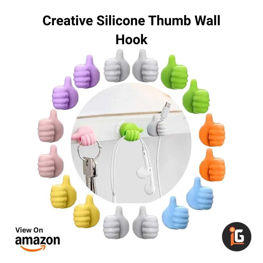 Creative Silicone Thumb Wall Hook