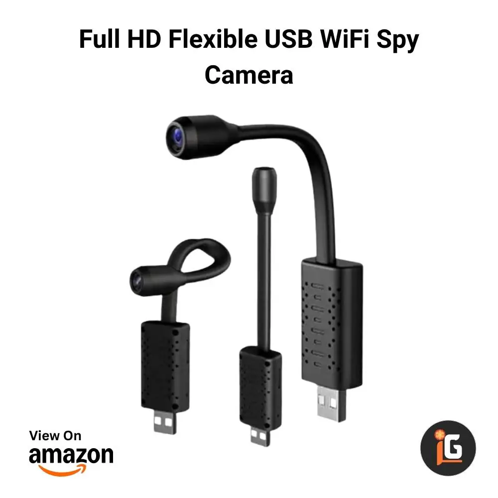 Full HD Flexible USB WiFi Spy Camera