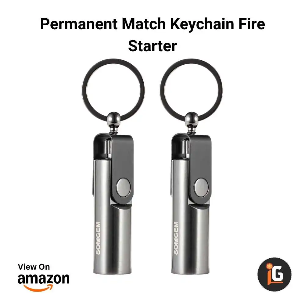 Permanent Match Keychain Fire Starter