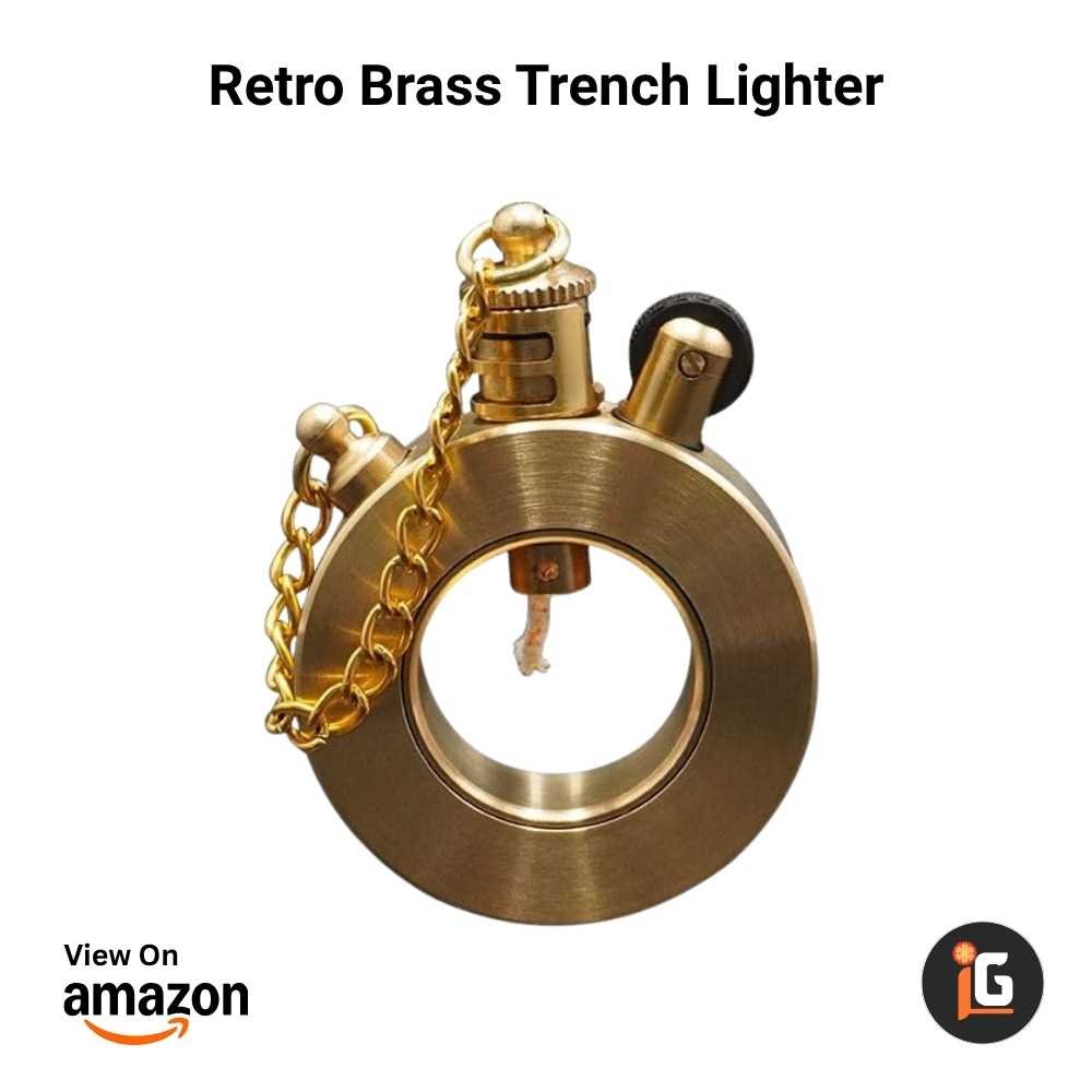 Retro Brass Trench Lighter