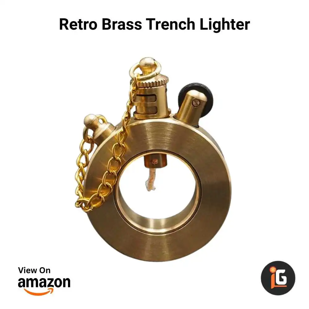 Retro Brass Trench Lighter