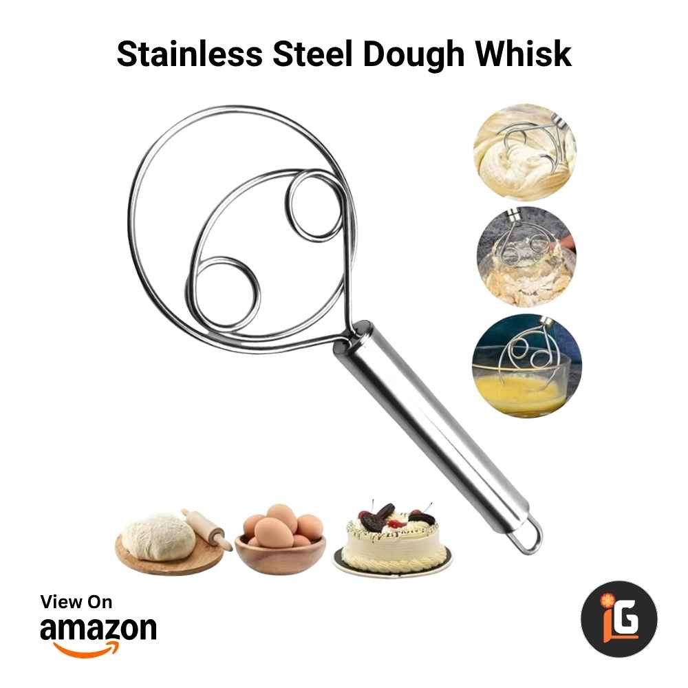 Stainless Steel Dough Whisk
