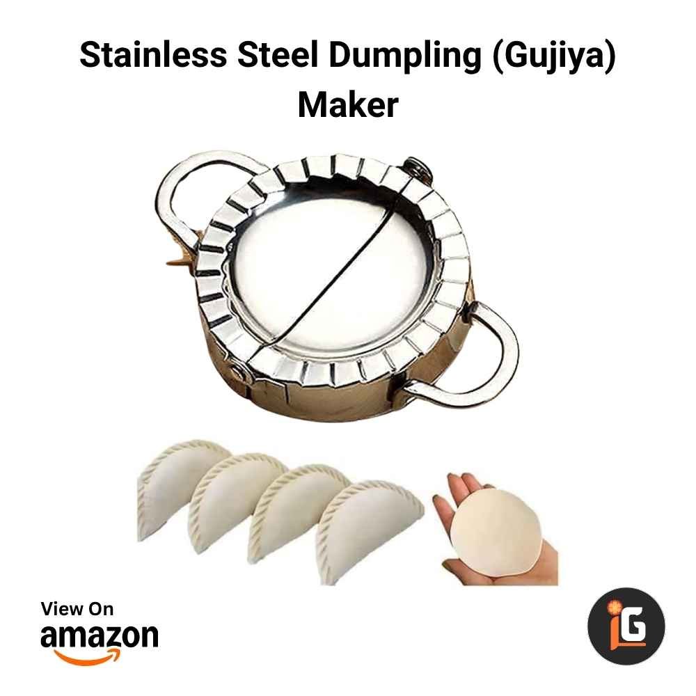 Stainless Steel Dumpling (Gujiya) Maker