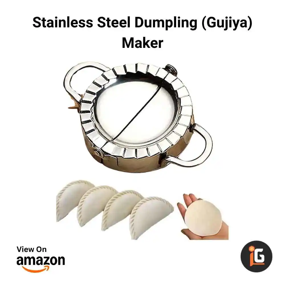 Stainless Steel Dumpling (Gujiya) Maker
