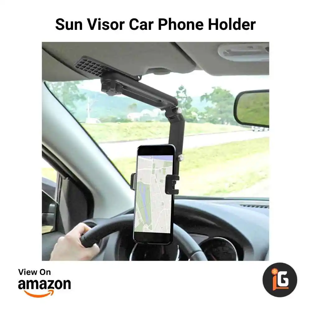 Sun Visor Car Phone Holder